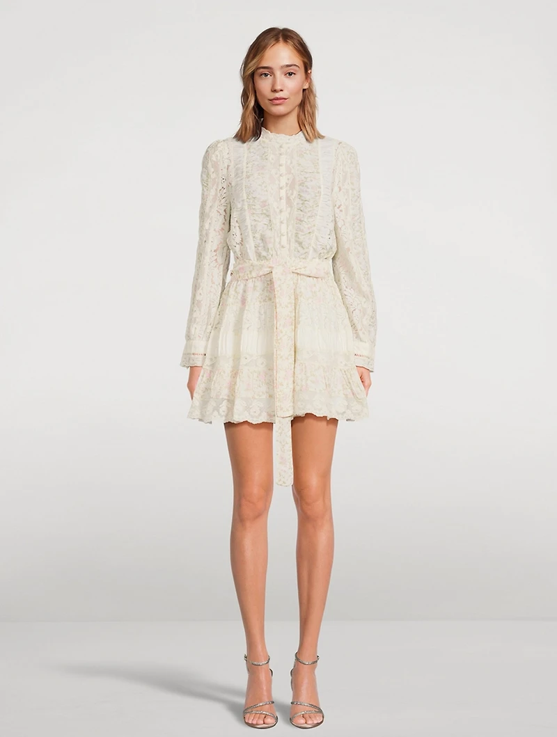 Jessalyn Mini Dress Floral Print
