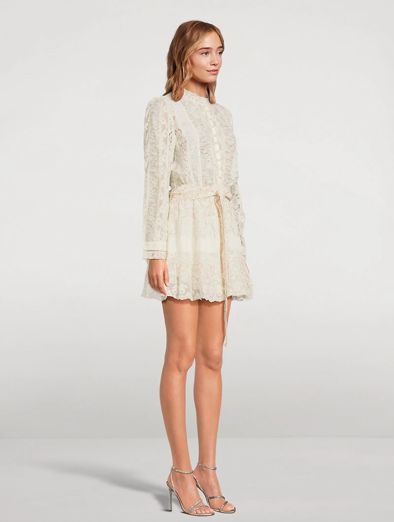 Jessalyn Mini Dress Floral Print