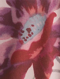 Parisa Ruffled Silk Maxi Dress Floral Print