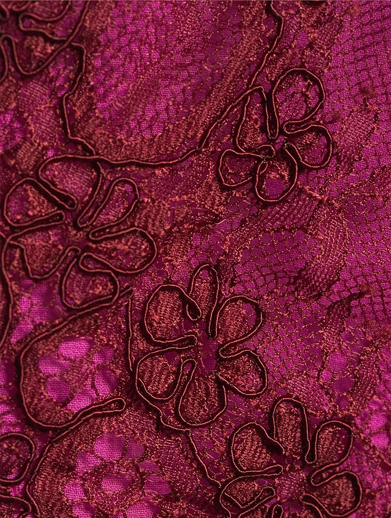 Talulah Lace-Trimmed Satin Cami