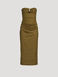 Lani Strapless Midi Dress