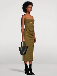Lani Strapless Midi Dress
