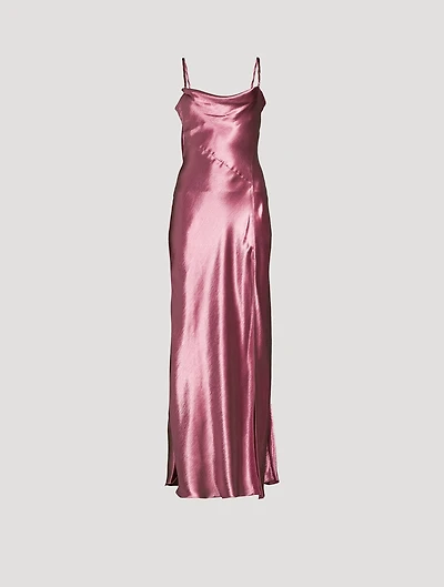 Nadine Satin Slip Dress