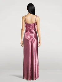 Nadine Satin Slip Dress