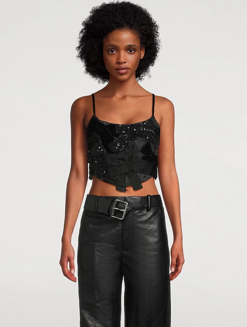 Woodley Embellished Tank Top