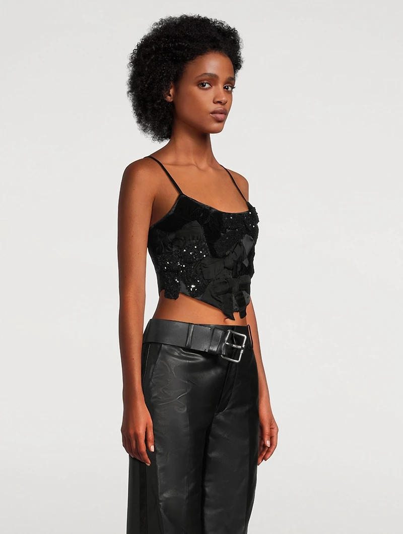 Woodley Embellished Tank Top