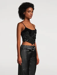 Woodley Embellished Tank Top