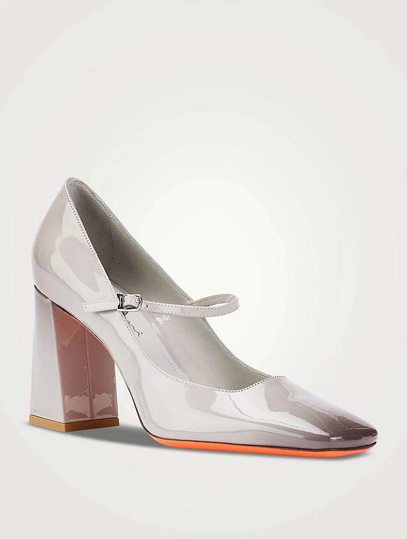 Marta Patent Leather Mary Jane Pumps