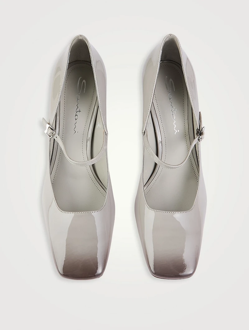 Marta Patent Leather Mary Jane Pumps