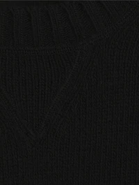 Felted Wool Cashmere Sweater Dress