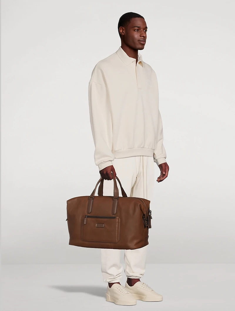 Nelson Leather Duffle Bag