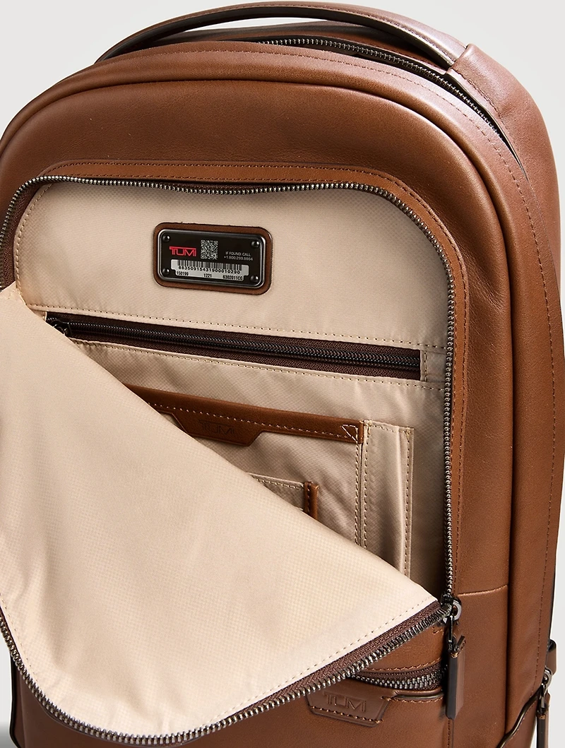 Bradner Leather Backpack