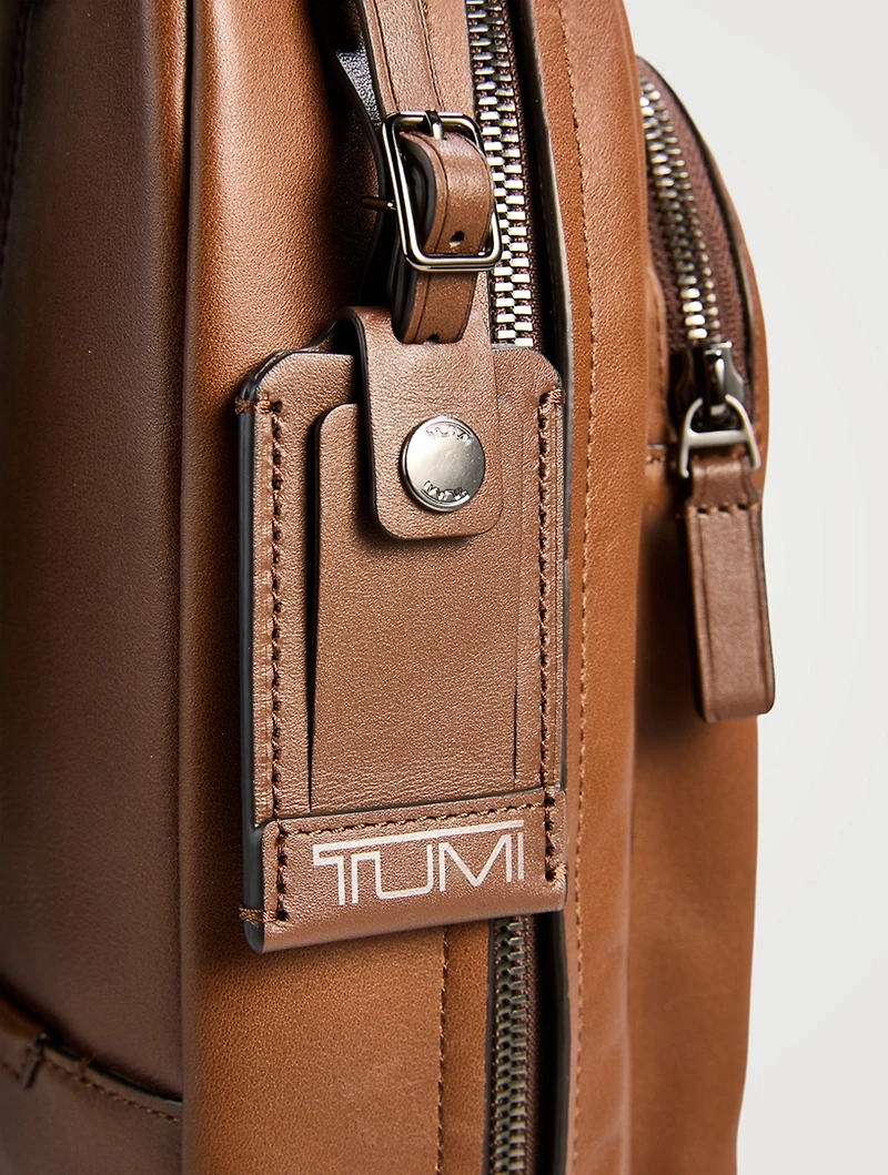 Bradner Leather Backpack