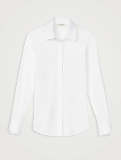 Wright Stretch Cotton Straight-Fit Shirt