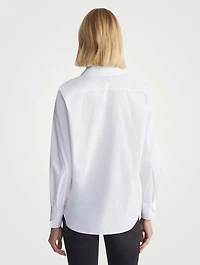 Wright Stretch Cotton Straight-Fit Shirt