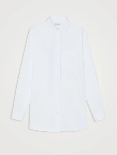 Organic Poplin Oversized Shirt