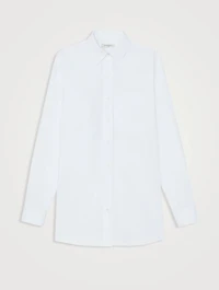Organic Poplin Oversized Shirt