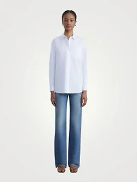 Organic Poplin Oversized Shirt