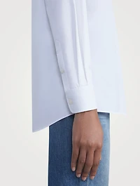 Organic Poplin Oversized Shirt