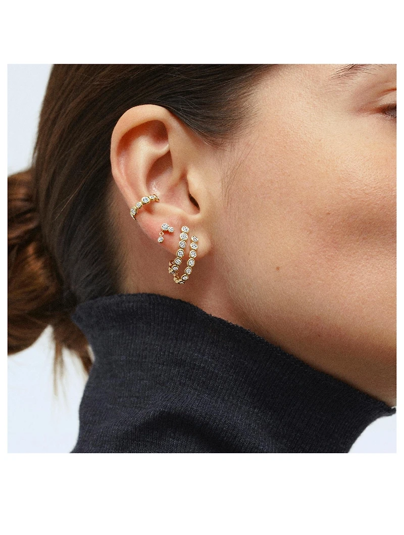 Semi Hoop Earring
