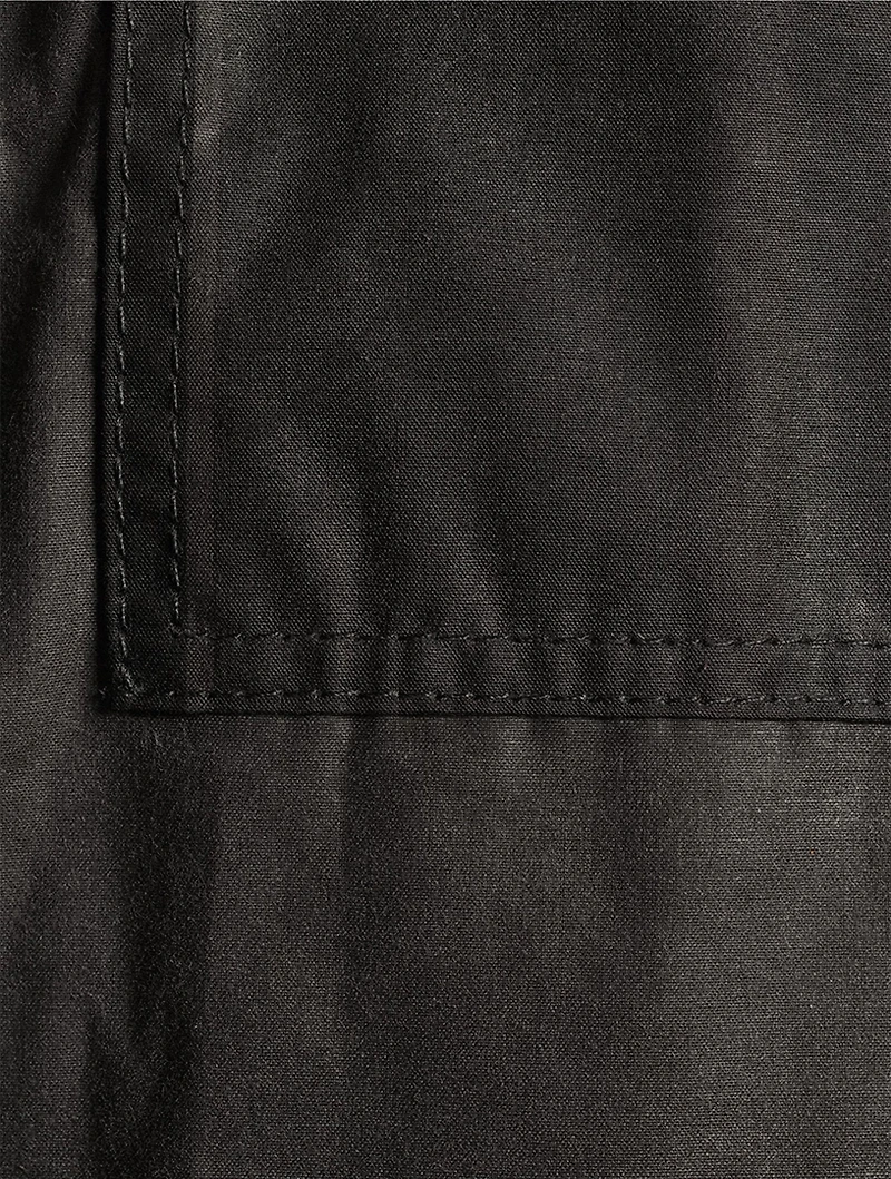 GANNI x Barbour Waxed Cotton Duffle Coat