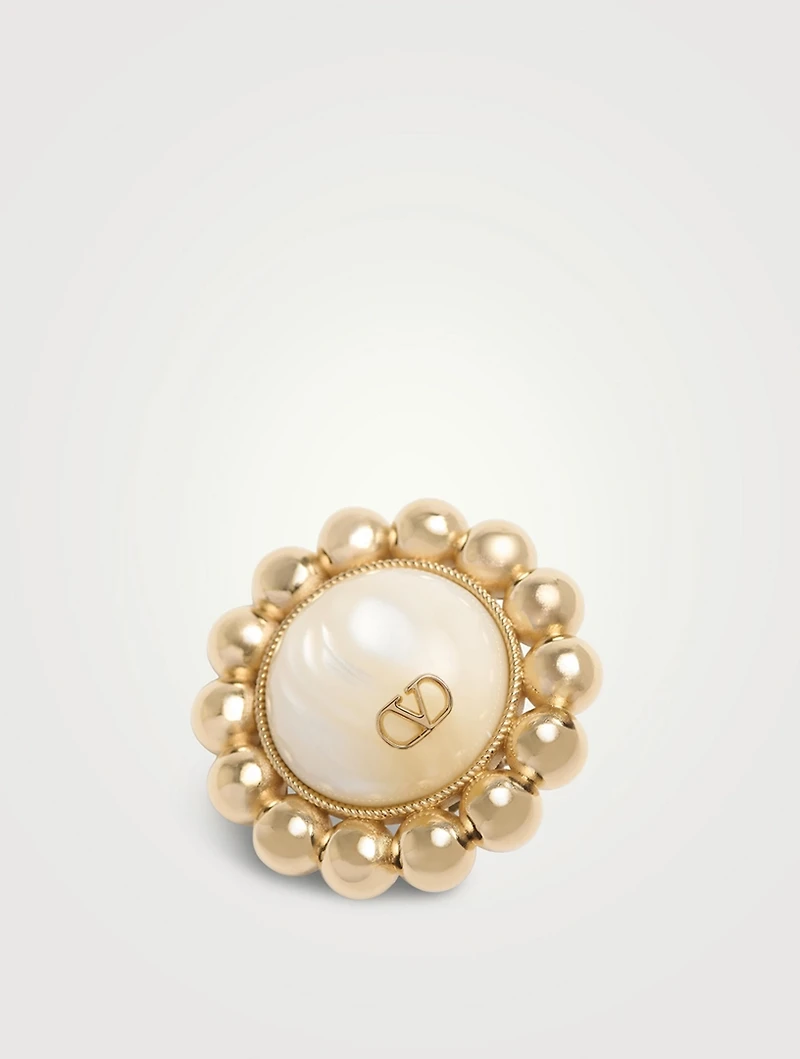 Perla Barocca Clip-On Earrings