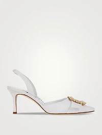Gibsli Satin Slingback Pumps