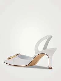 Gibsli Satin Slingback Pumps