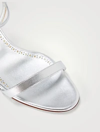 Chafarsan Metallic Leather Sandals