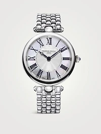 Classics Art Deco Mother Of Pearl Stainless Steel Watch