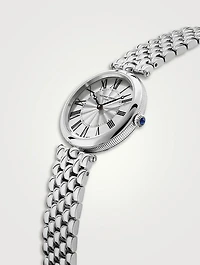 Classics Art Deco Mother Of Pearl Stainless Steel Watch