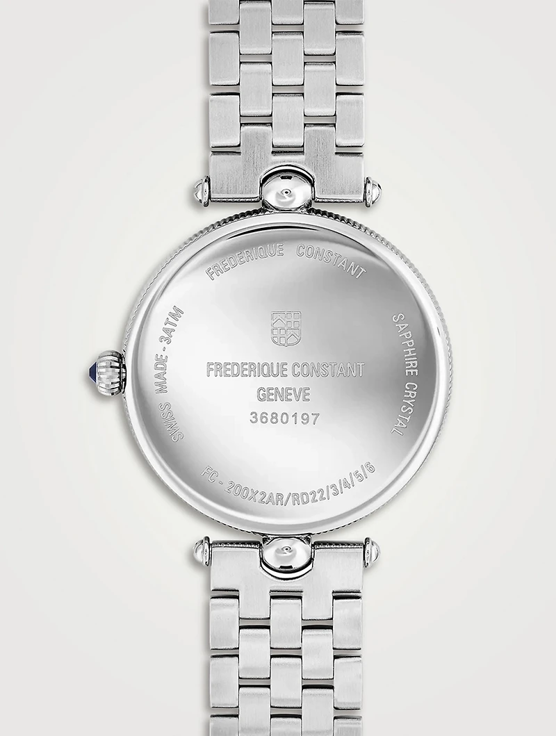 Classics Art Deco Mother Of Pearl Stainless Steel Watch
