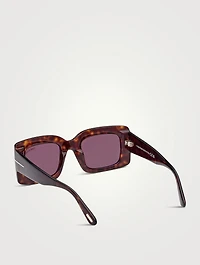Brigitta Rectangular Sunglasses