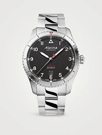 Startimer Pilot Automatic Stainless Steel Bracelet Watch