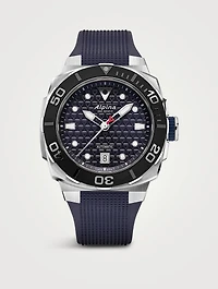 Seastrong Diver Extreme Automatic Stainless Steel Rubber Strap Watch