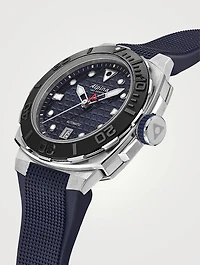 Seastrong Diver Extreme Automatic Stainless Steel Rubber Strap Watch