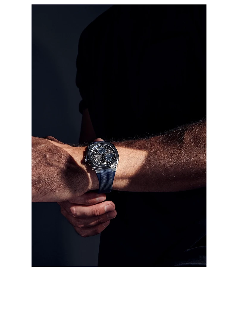 Limited Edition Alpiner Extreme Regulator Automatic Stainless Steel Rubber Strap Watch
