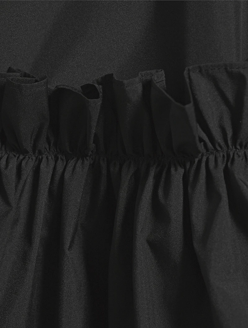 Estine Off-The-Shoulder Taffeta Mini Dress
