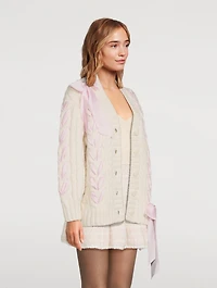 Kassius Ribbon-Trimmed Cardigan