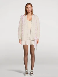 Kassius Ribbon-Trimmed Cardigan