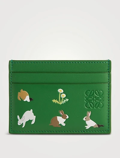 Loewe x Suna Fujita Leather Card Holder