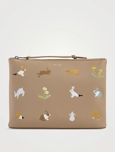 Loewe x Suna Fujita Leather Pouch