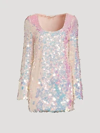 Risbo Sequin Mini Dress