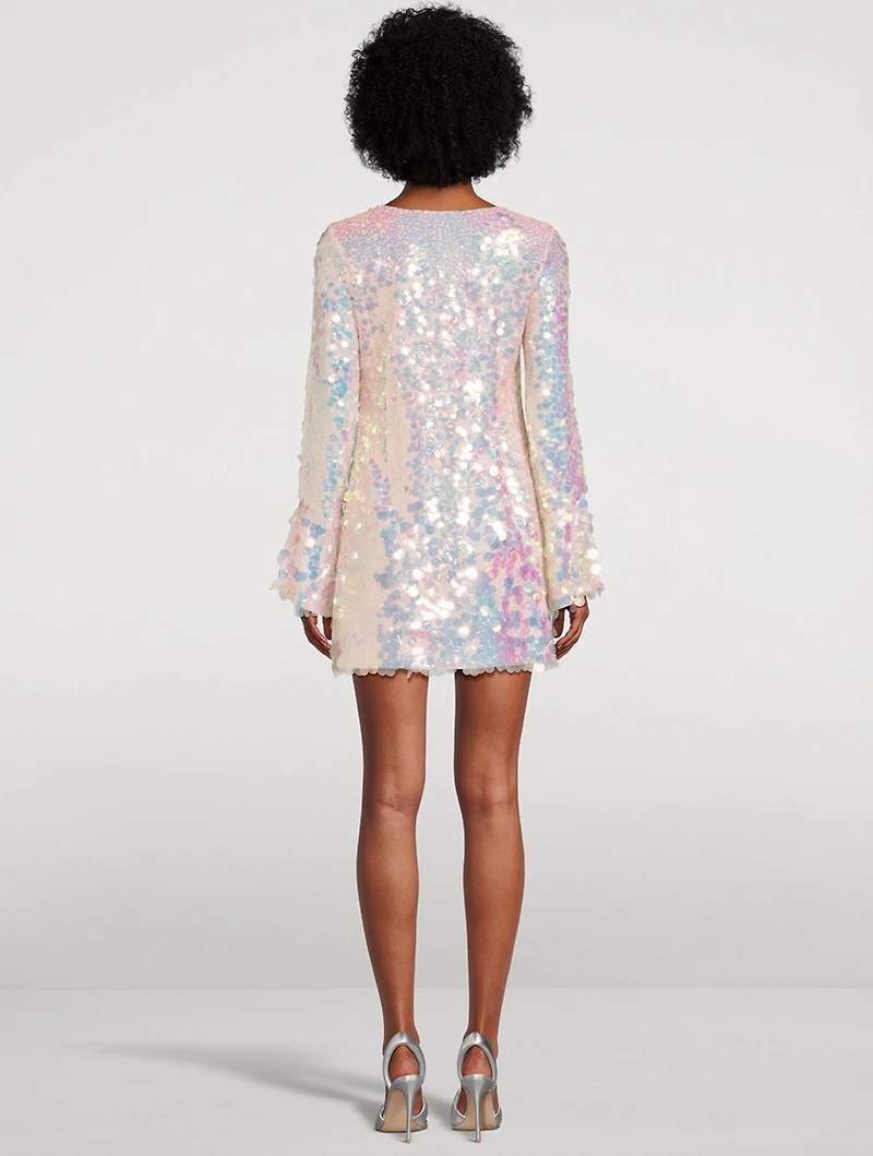Risbo Sequin Mini Dress