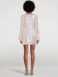 Risbo Sequin Mini Dress