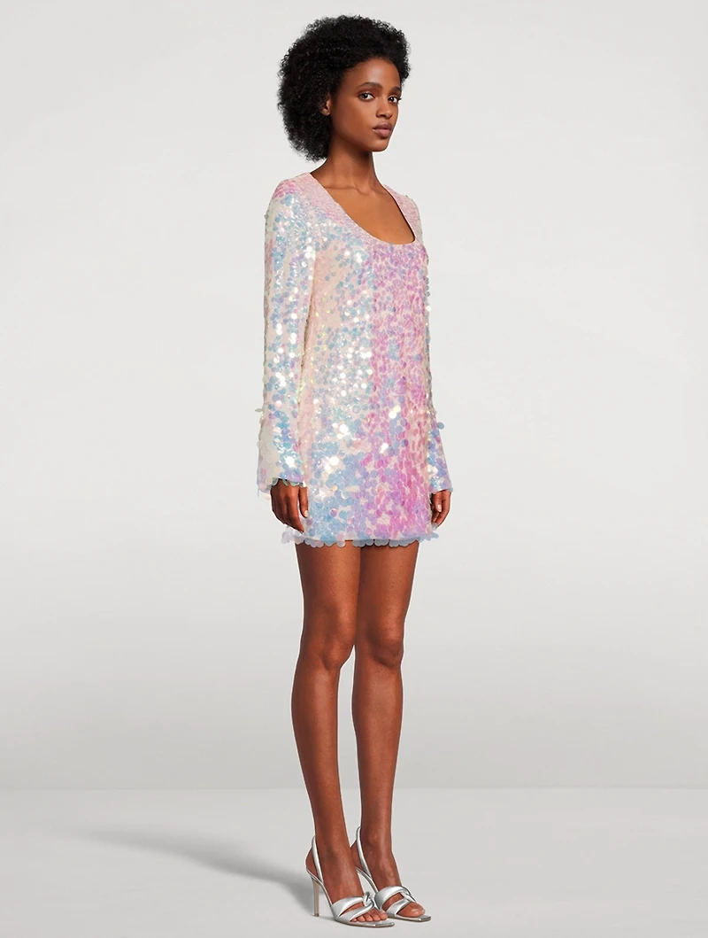 Risbo Sequin Mini Dress