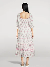 Rigby Midi Dress Floral Print