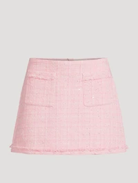 Adalena Tweed Mini Skirt