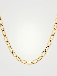 14K Gold Jumbo Link Necklace