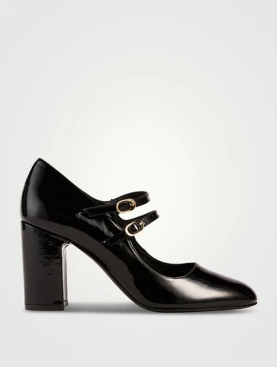 Posh Patent Leather Mary Jane Pumps